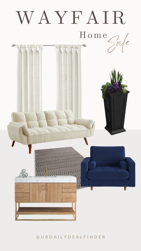 WayDays home decor on sale! Ready for summer home decor with light curtains and comfy couch✨

Follow my IG stories for daily deals finds! @urdailydealfinder

#LTKSeasonal #LTKhome #LTKsalealert