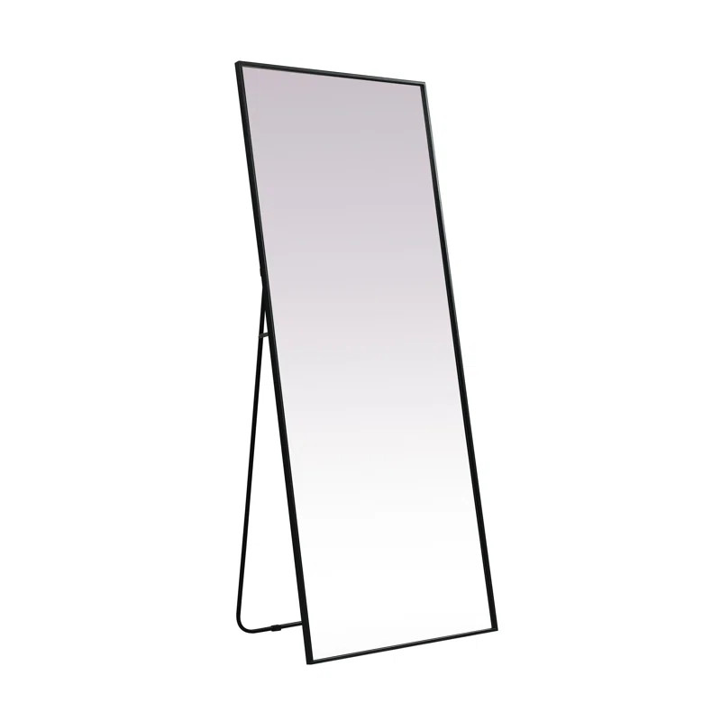 Sabine Metal Rectangle Floor Mirror | Wayfair North America