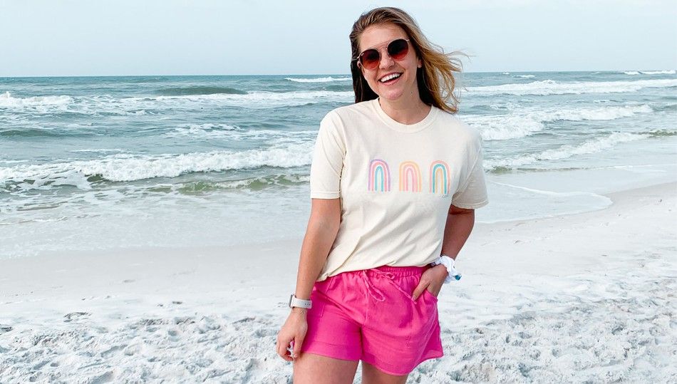 Rainbow Tee | Callie Danielle