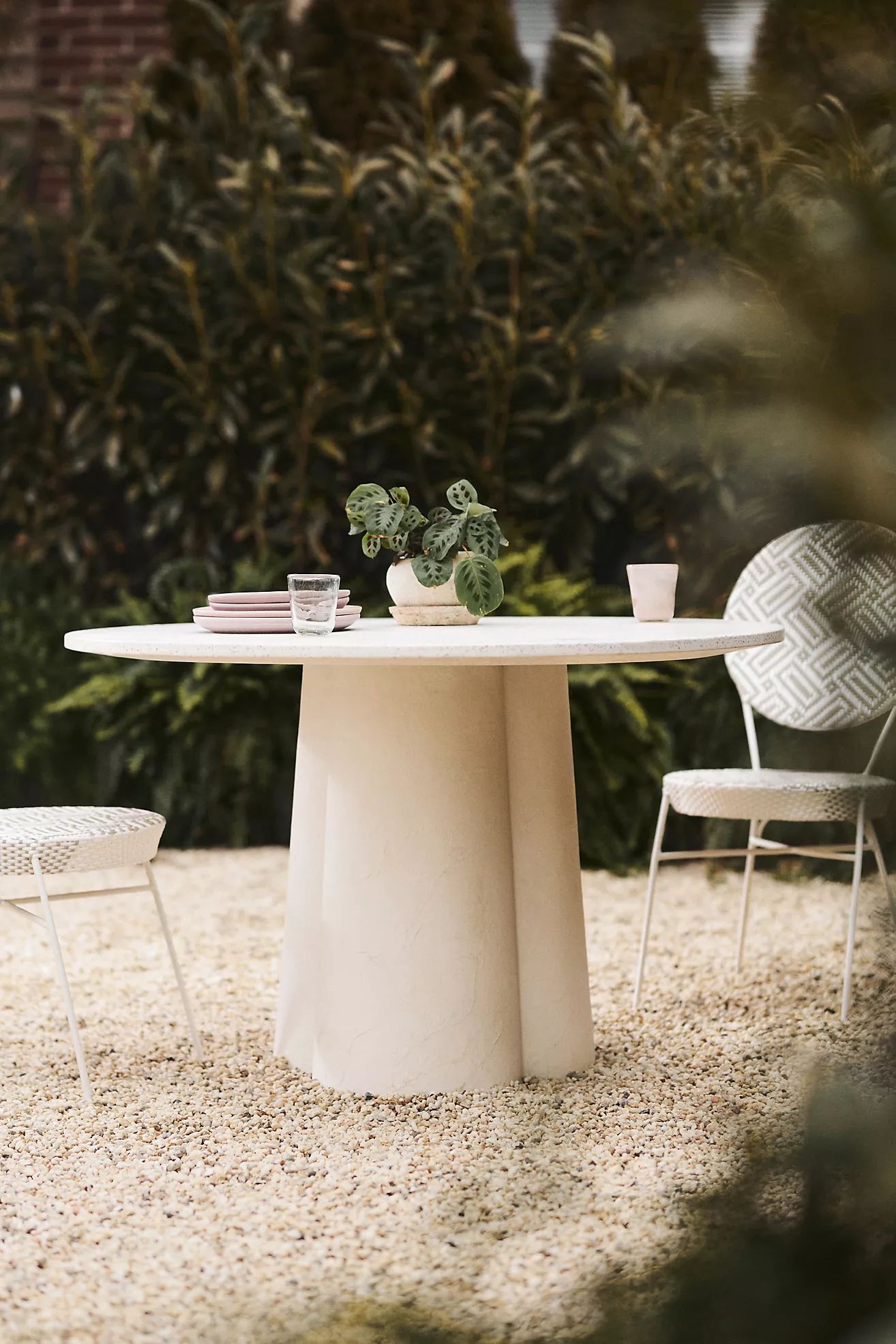 Mono Outdoor Dining Table | Anthropologie (US)
