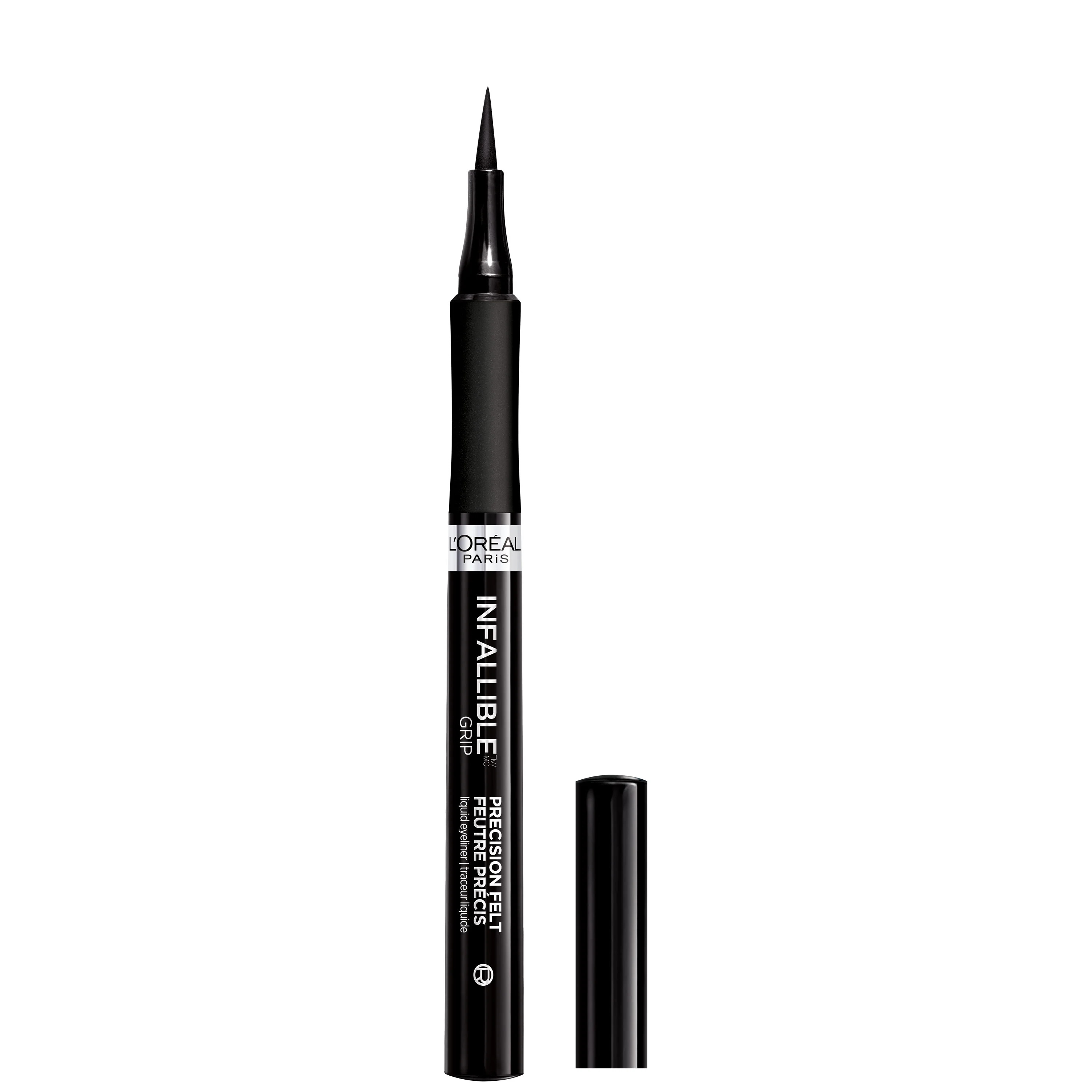 L'Oreal Paris Infallible Precision Felt Waterproof Eyeliner, Black, 0.03 fl oz | Walmart (US)