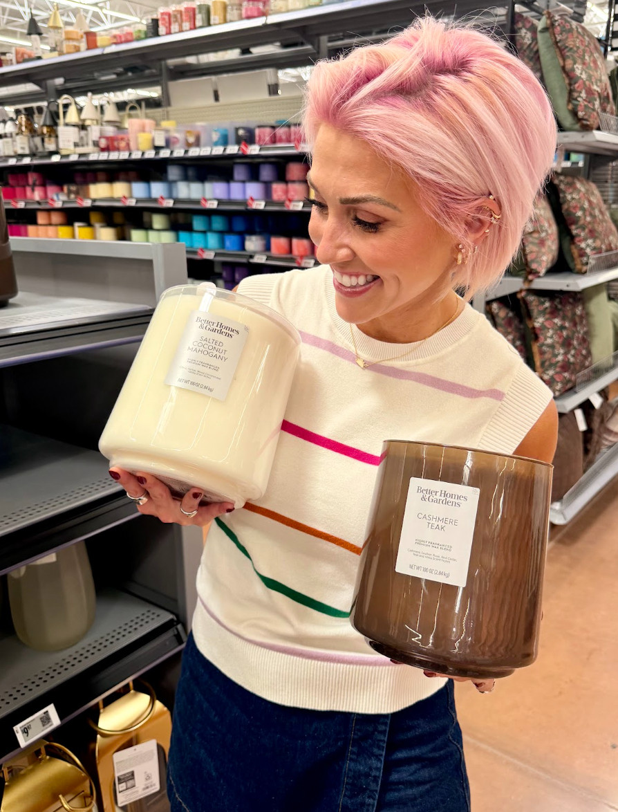 These candles are giant and they smell like a dream! What a statement piece. 

 #LTKHome