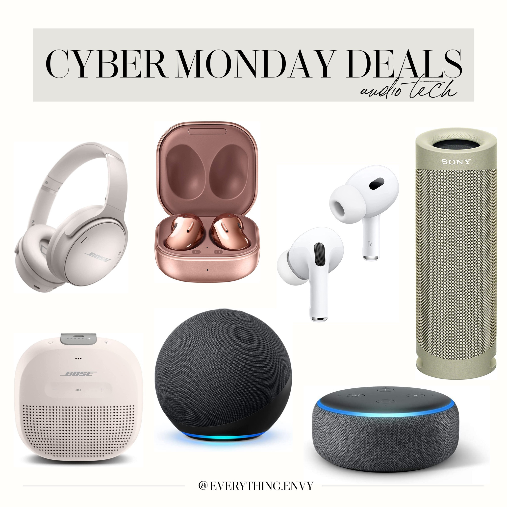 Audio Tech Cyber Monday Deals on Amazon!

#LTKGiftGuide #LTKCyberweek