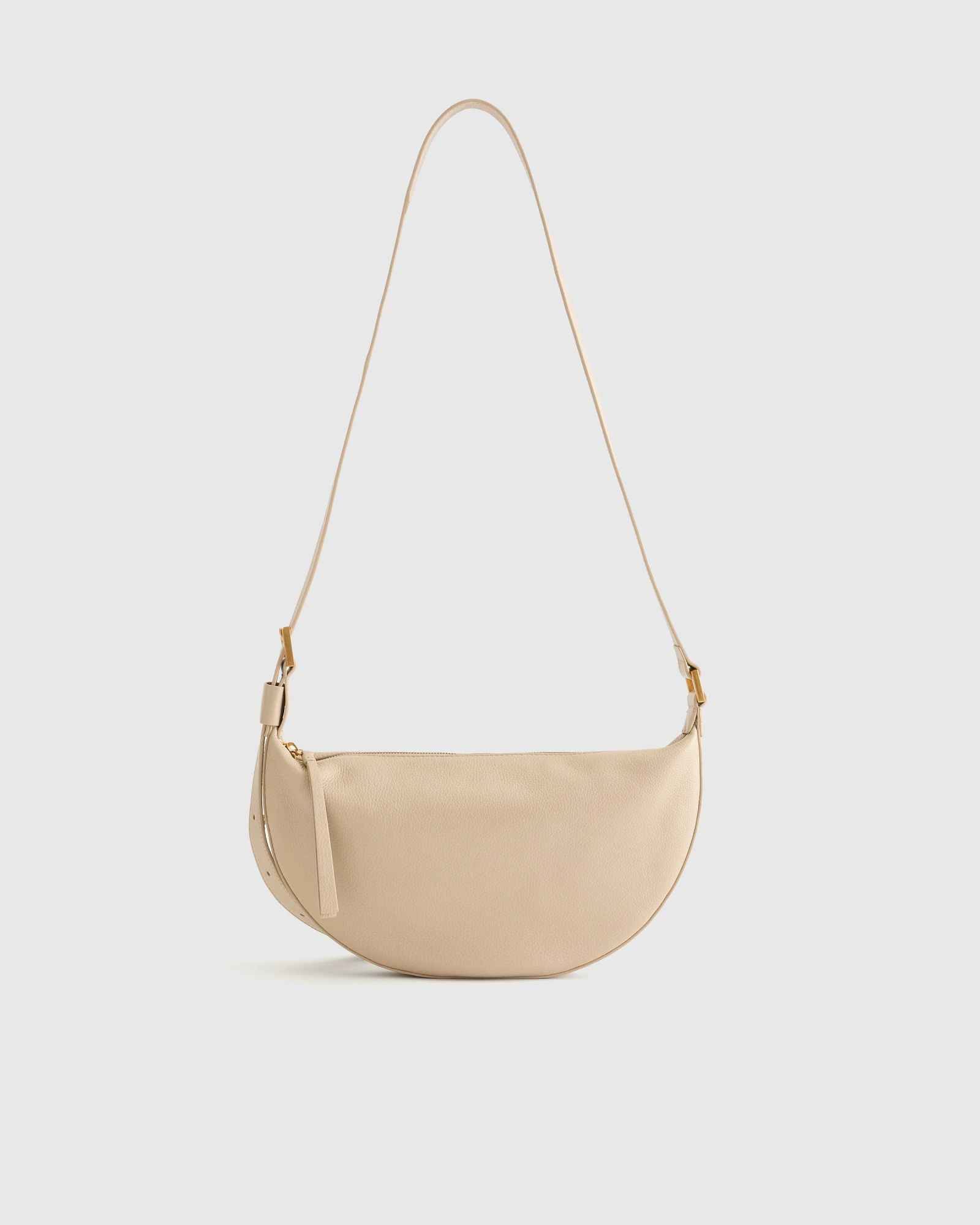 Italian Leather Slouchy Sling Crossbody | Quince