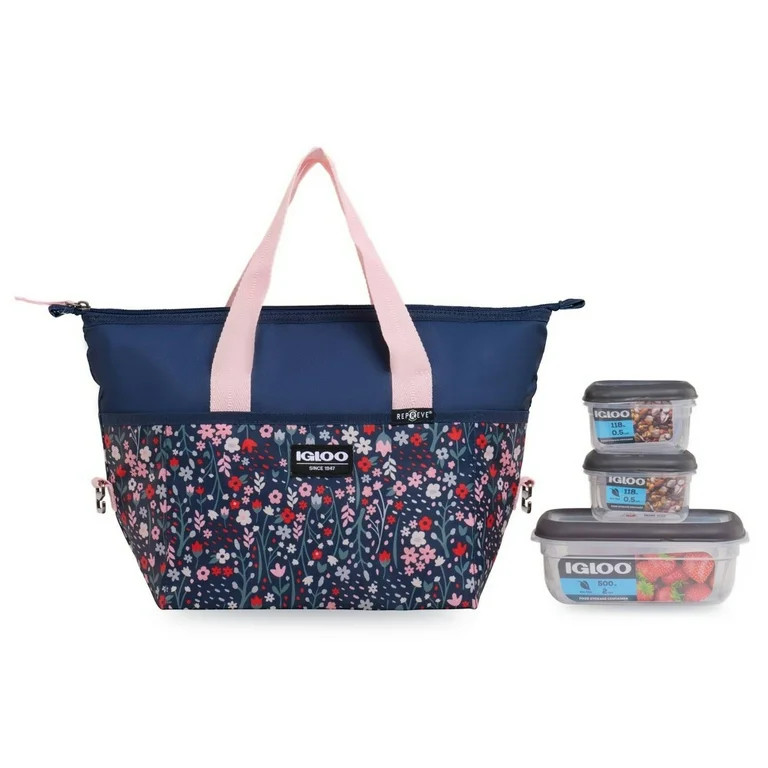 Igloo MaxChill Convertible Lunch Tote with Pack Ins | Walmart (US)