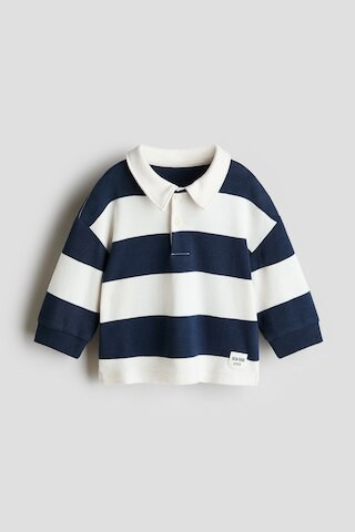 H & M - Cotton Rugby Shirt - Blue | H&M (US + CA)
