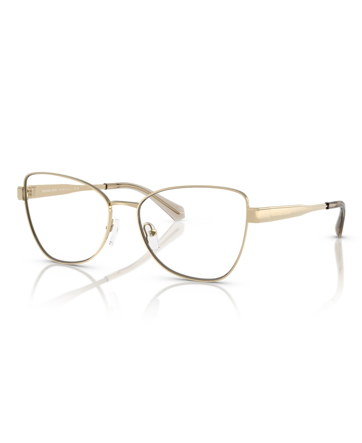 Michael Kors Women's Paris Eyeglasses, MK3085 - Light Gold | Macy's