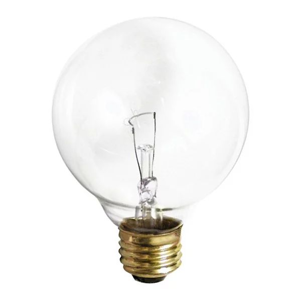 40W 120V G25 E26 Clear Bulb 3-Pack | Lumens