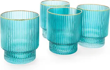 Ripple High Ball Glass - Set of 4 | Nordstrom Rack