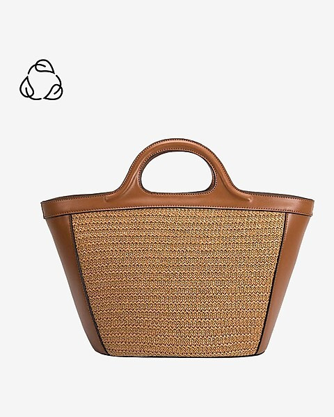 Melie Bianco Amalfi Recycled Vegan Top Handle Bag | Express