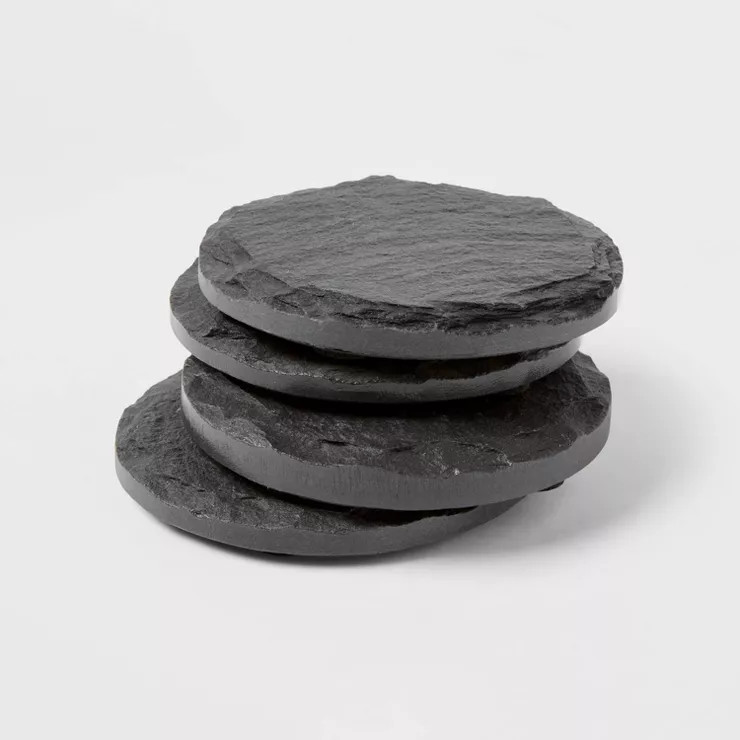4pk Slate Coasters - Threshold™ | Target
