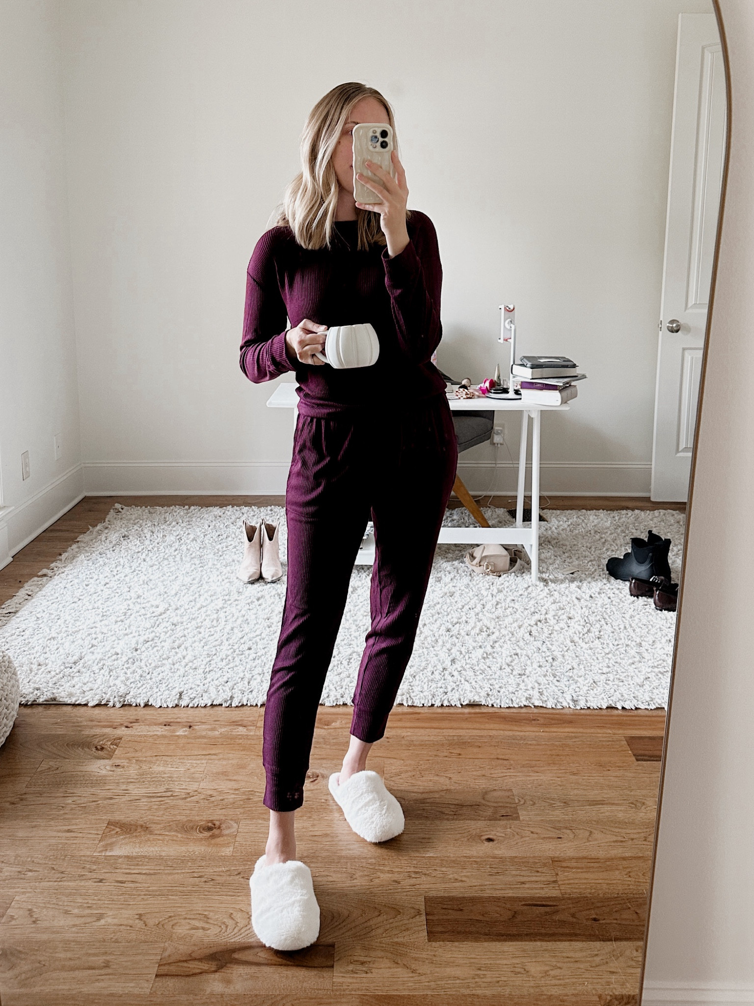 Cozy cuddleblend jogger lounge set. Burgundy maroon wine set. Fall pajamas 



#LTKSeasonal #LTKHome #LTKFindsUnder50