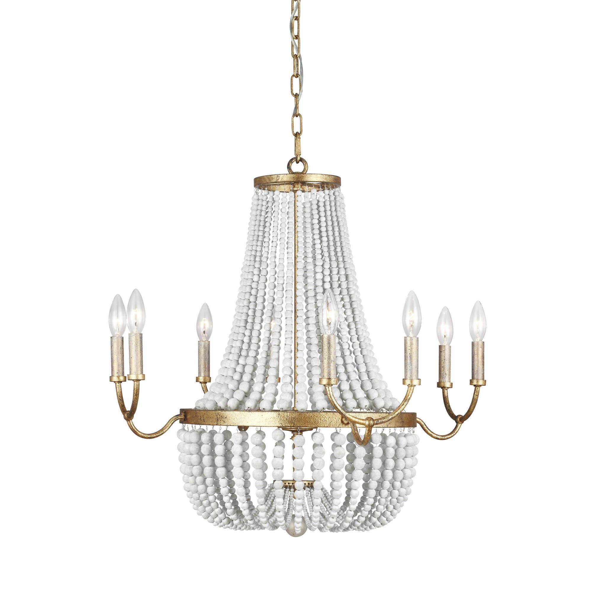 Marielle 8 Light Chandelier by Generation Lighting | 1800 Lighting