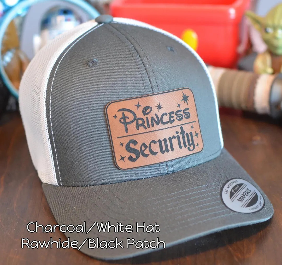 Disney Princess Security Dad Hat \u2013 Custom Disneyland Trucker Cap \u2013 Disney Vacation Snap... | Etsy (Global)