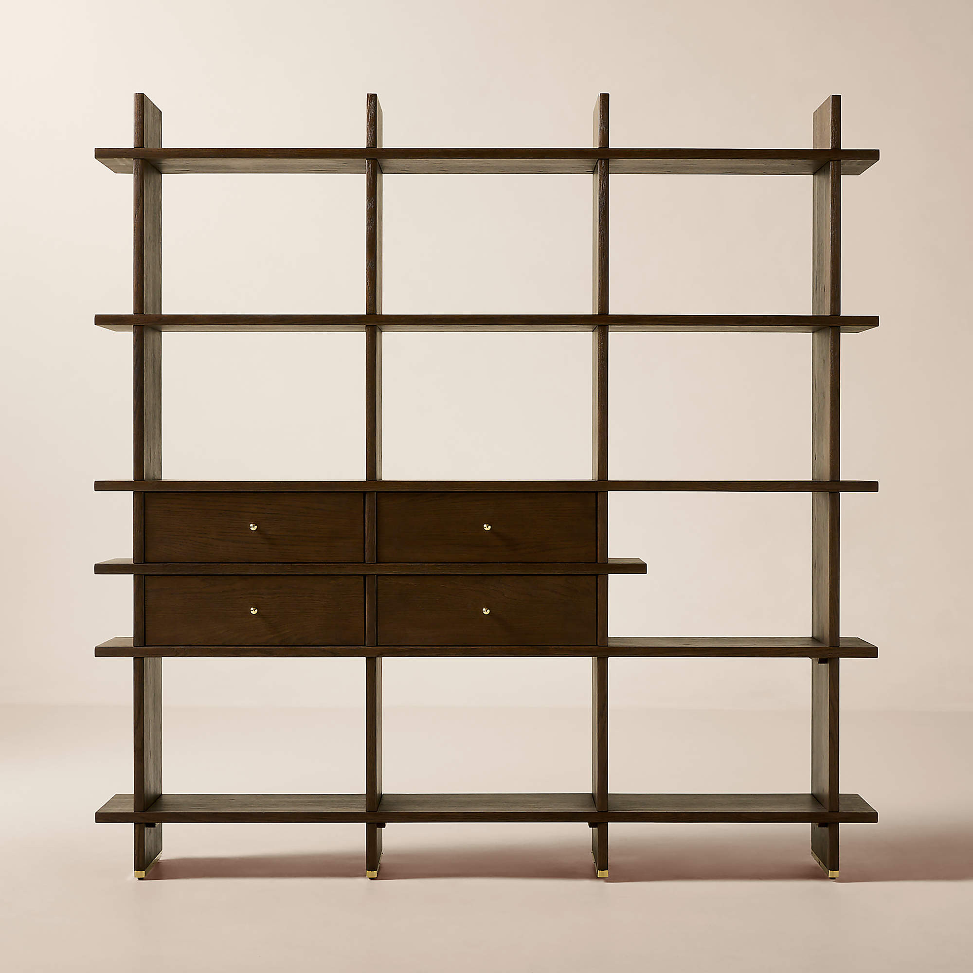 Madison Dark Oak Bookcase by Todd Snyder | CB2 | CB2