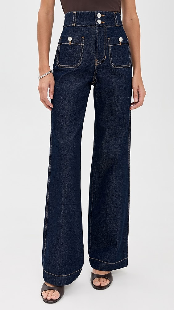 Taylor High Rise Wide Leg Jeans | Shopbop