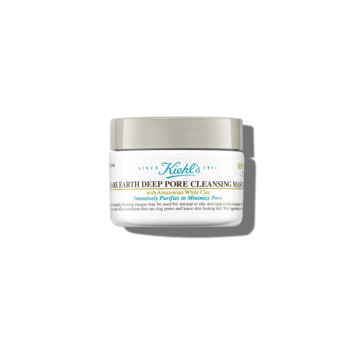 Kiehl's Rare Earth Deep Pore Cleansing Mask, Pore-Minimizing Face Mask for Clogged Pores, Detoxif... | Amazon (US)