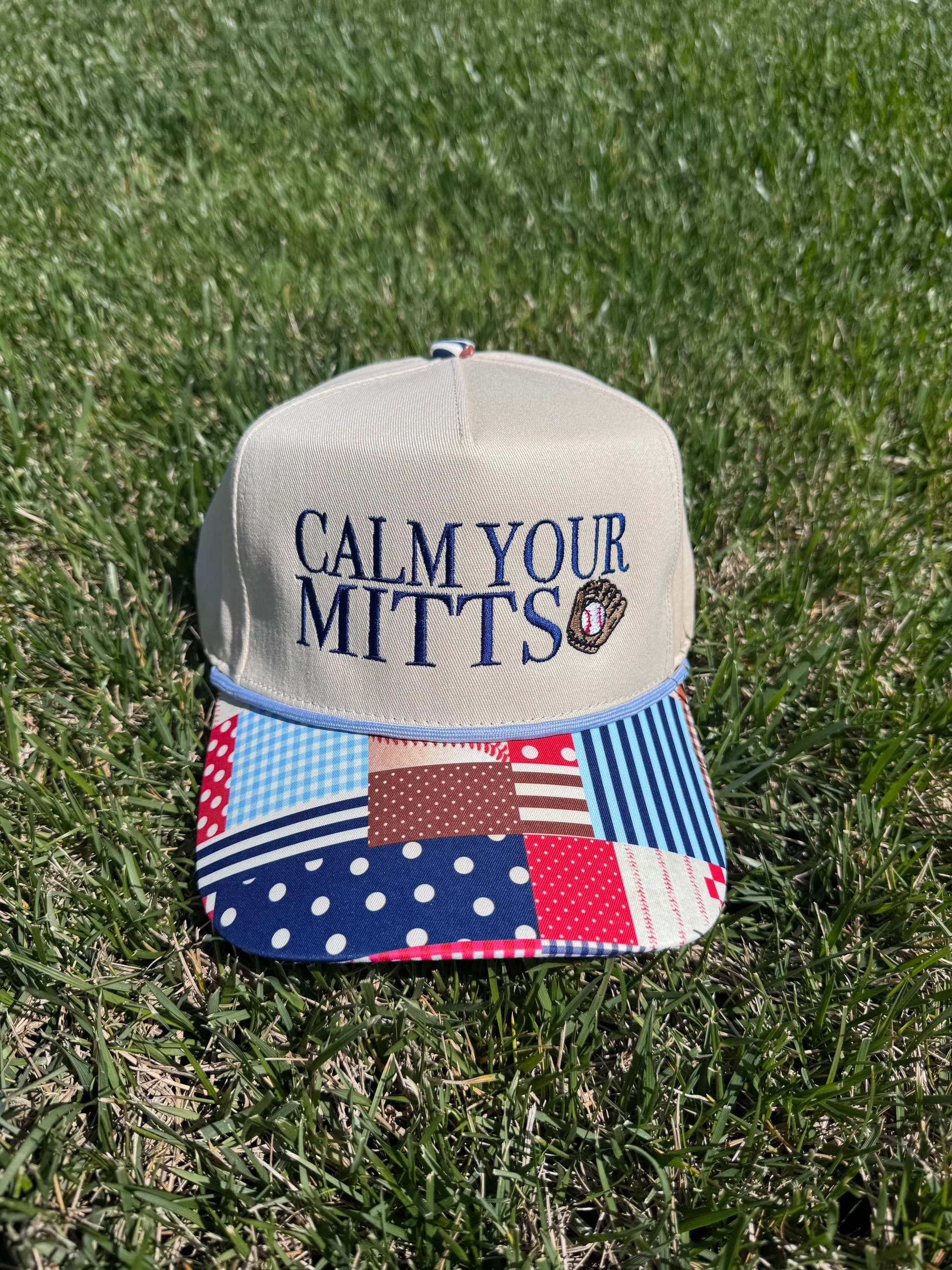 Baseball Calm Your Mitts Trucker Hat | Poppy & Pine