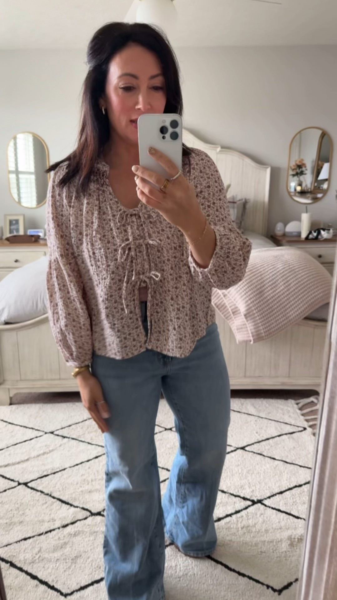 TARGET 🎯 TUESDAY 
• medium top
• size 8R denim 
• shoes true to size 

#LTKPetite #LTKFindsUnder50 #LTKmomlife