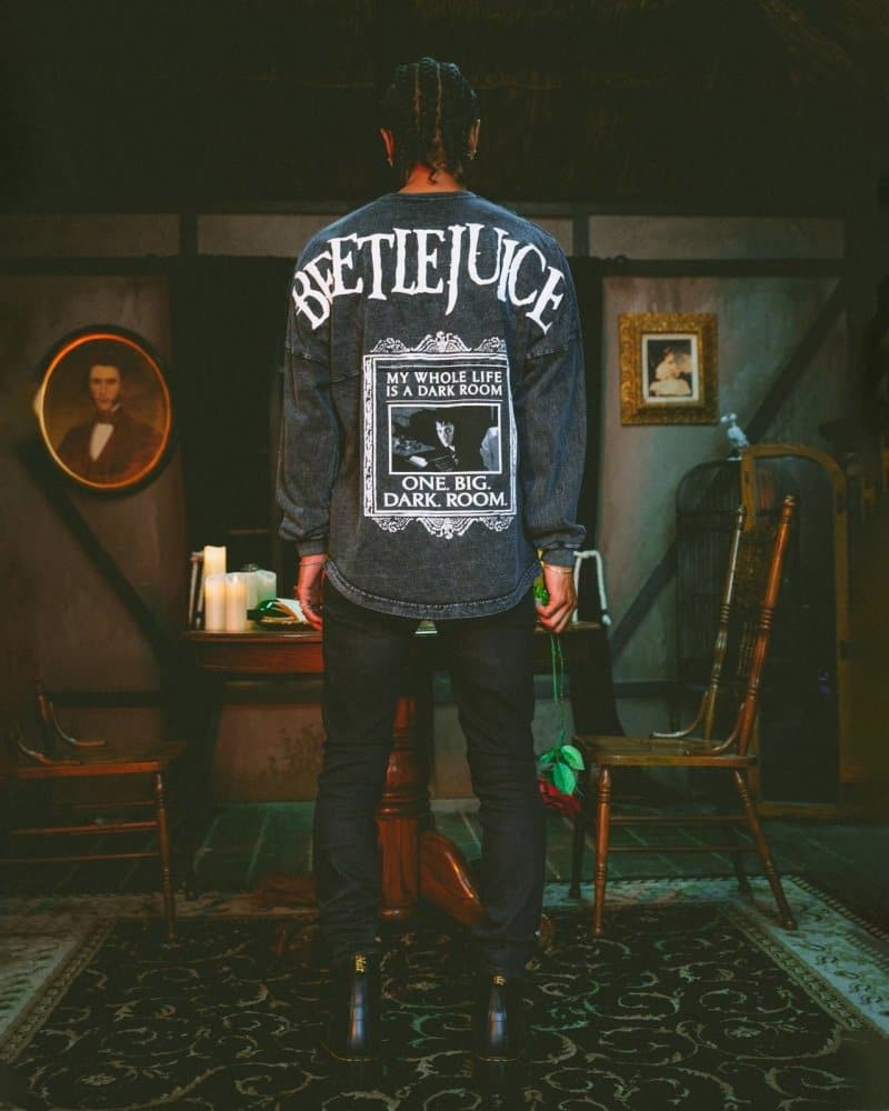Lydia Deetz - BEETLEJUICE™ Mineral Wash Classic Spirit Jersey® | Spirit Jersey
