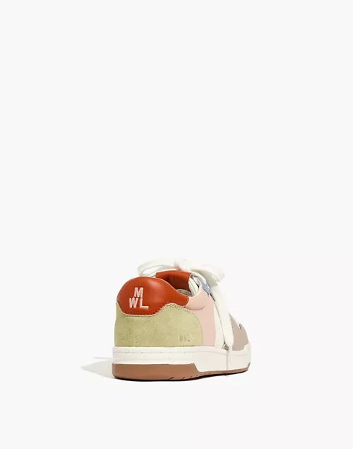 Court Sneakers in Colorblock Nubuck and Leather | Madewell