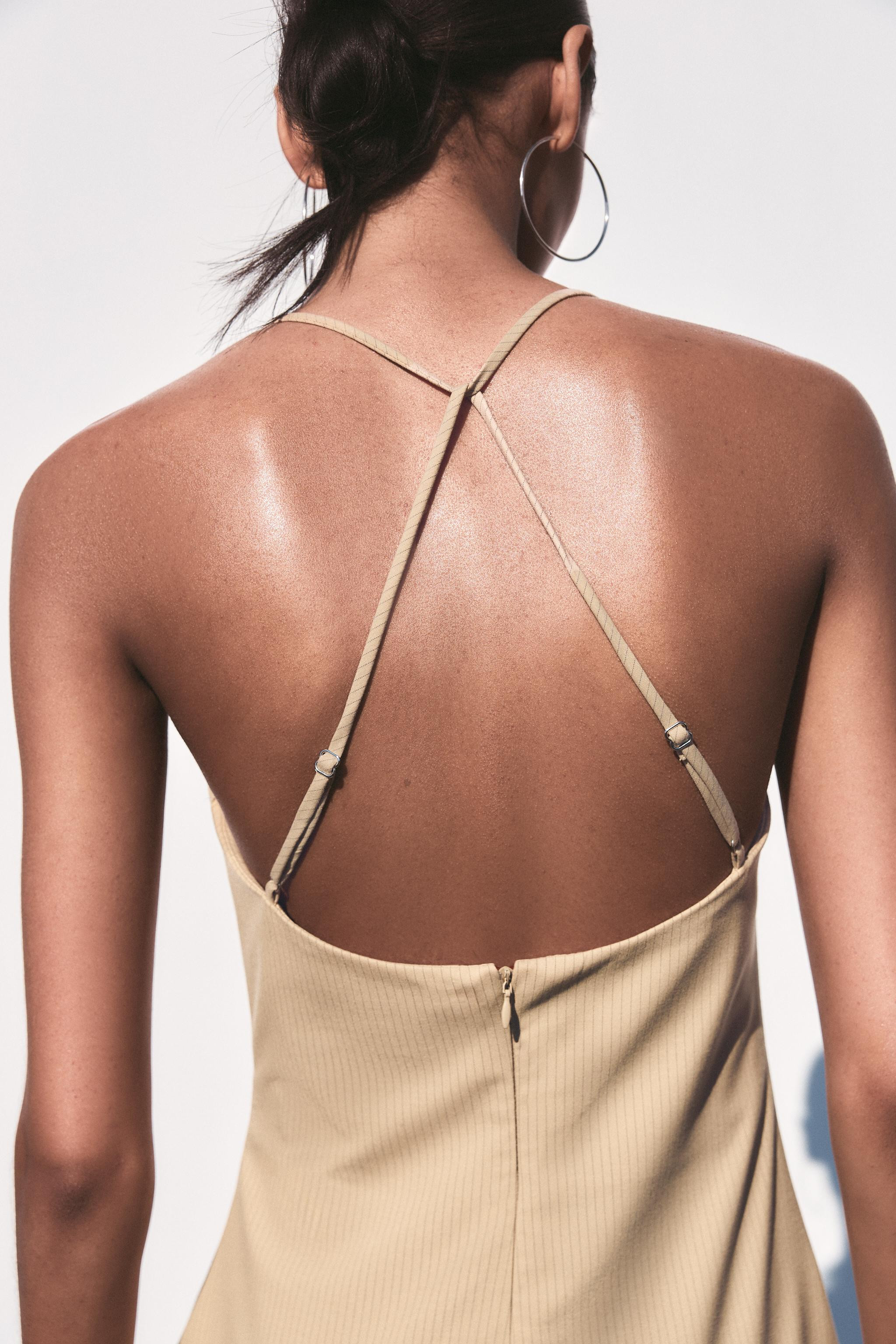 PINSTRIPE MIDI DRESS$ 59.90Sand / Black | 4661/372/088Add to cartAddStraight neck midi dress with... | Zara US