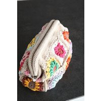 Handmade Crochet Clutch, Flower Clutch Purse, Handknitted Coach Handbag Bag, Colorful Bag Coach, Hand-Knitted Pouch | Etsy (US)