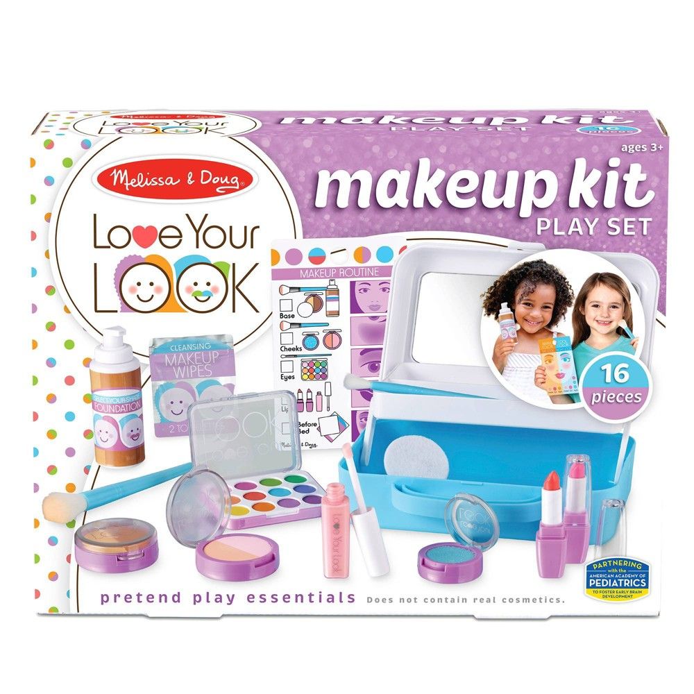 Melissa & Doug LOVE YOUR LOOK - Makeup Kit Play Set | Target