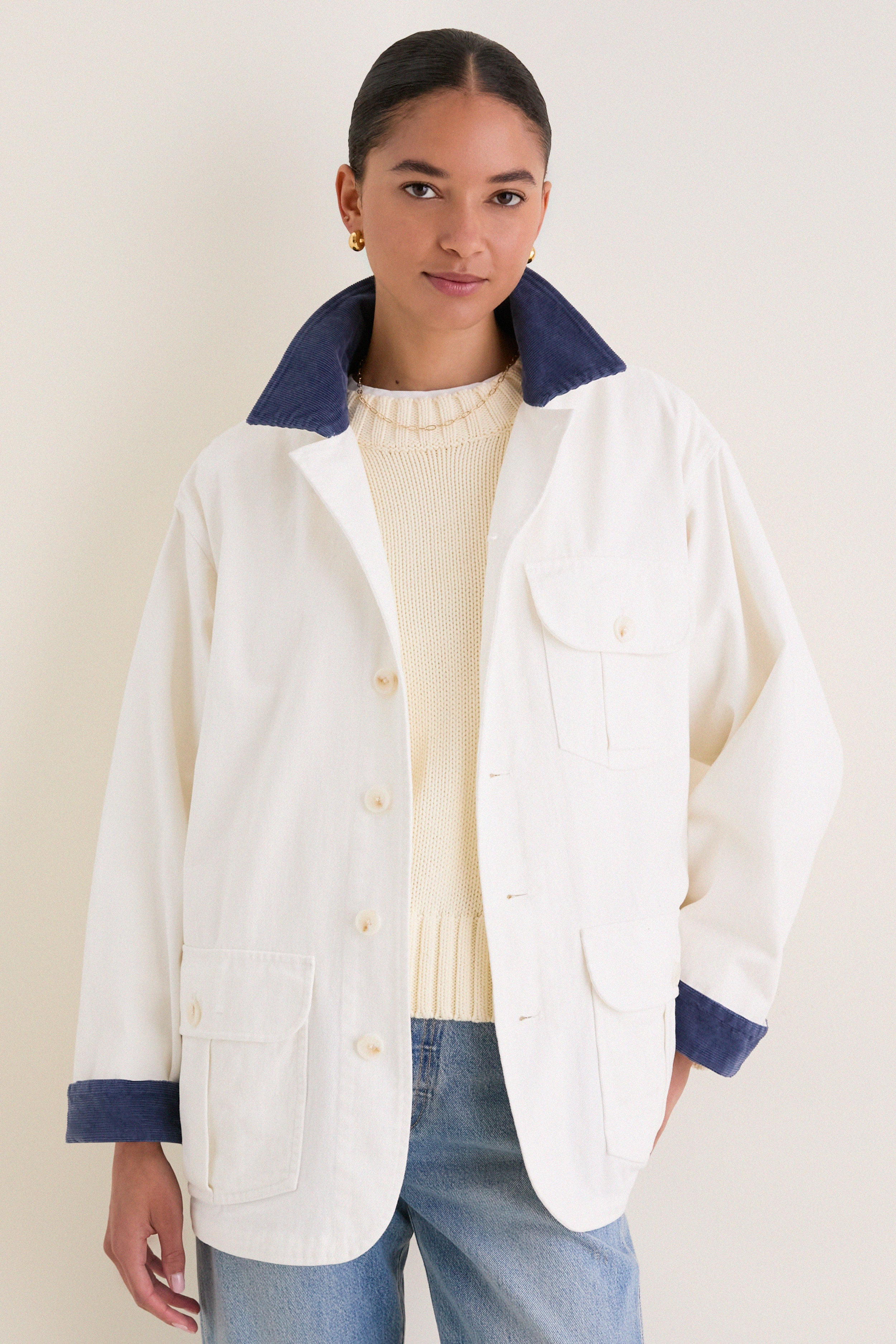 White Bunny Barn Jacket | Tuckernuck (US)