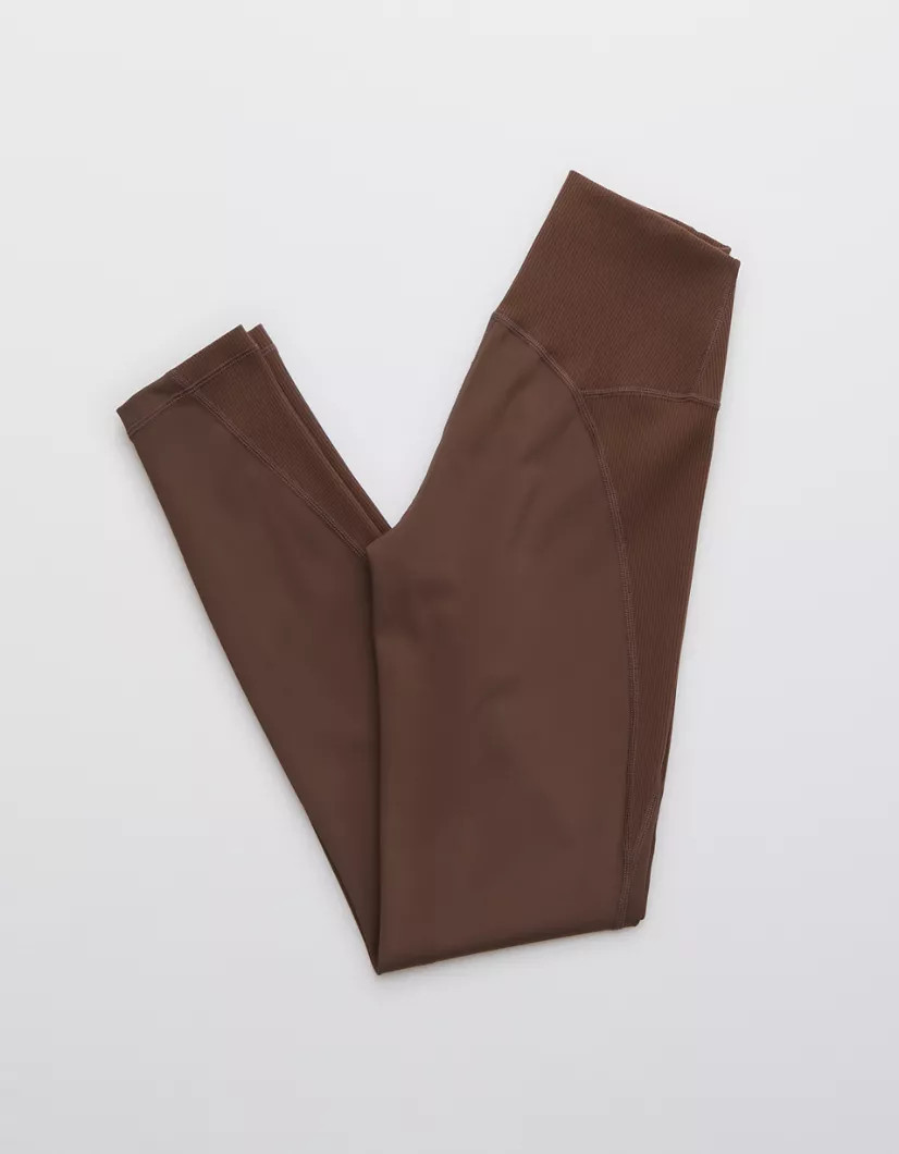 OFFLINE Goals High Waisted Ribbed Legging | American Eagle Outfitters (US & CA)
