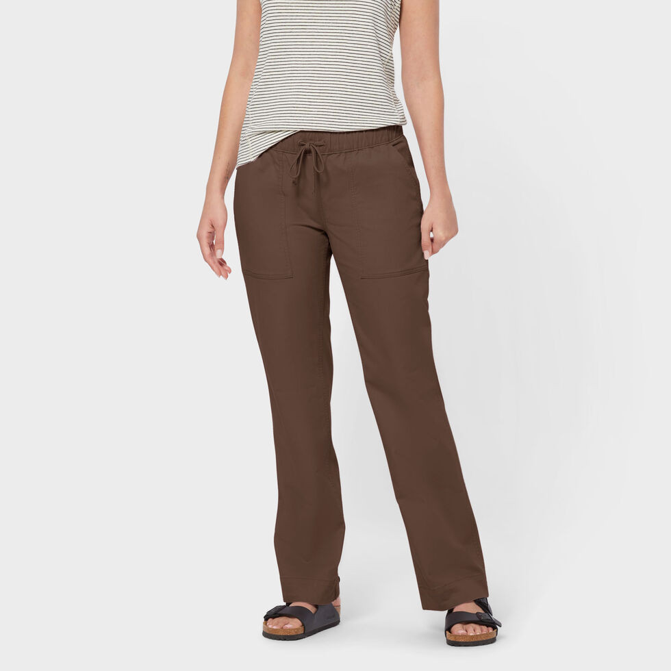 Women's Dobby Pull-On Pants | Duluth Trading Co.