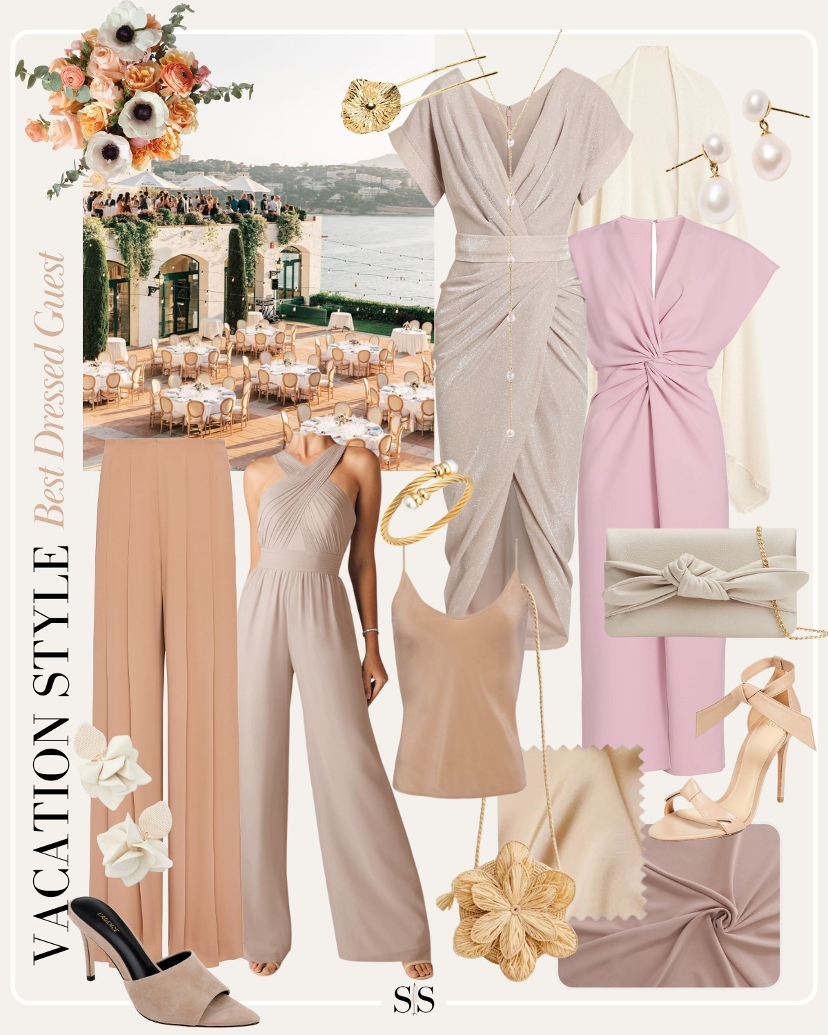 Vacation Style | Best Dressed Guest: 

Always dressed for the occasion, this style is about thoughtful, polished pieces for any event. Whether it’s a wedding, gala, or dinner, you’re always making a statement with your sophisticated choices! 

#BestDressed #EventReady #ChicAndPolished #DestinationWedding #VacationStyle

#LTKStyleTip #LTKTravel