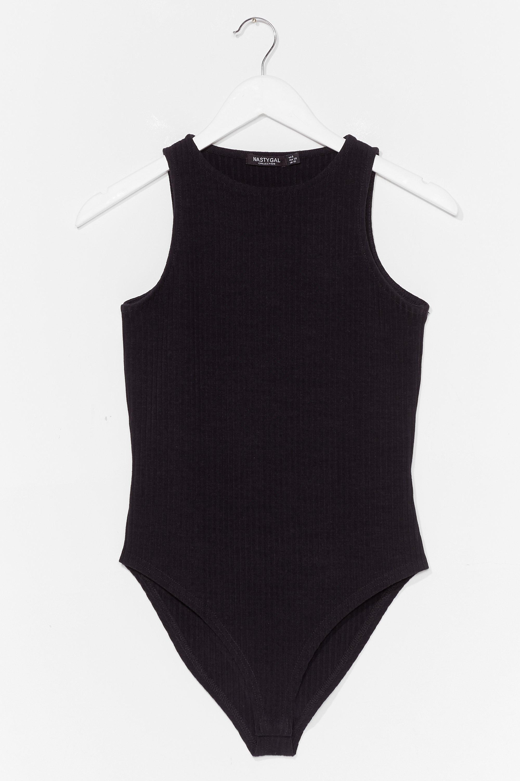 Run the Racerback Ribbed Bodysuit | NastyGal (US & CA)