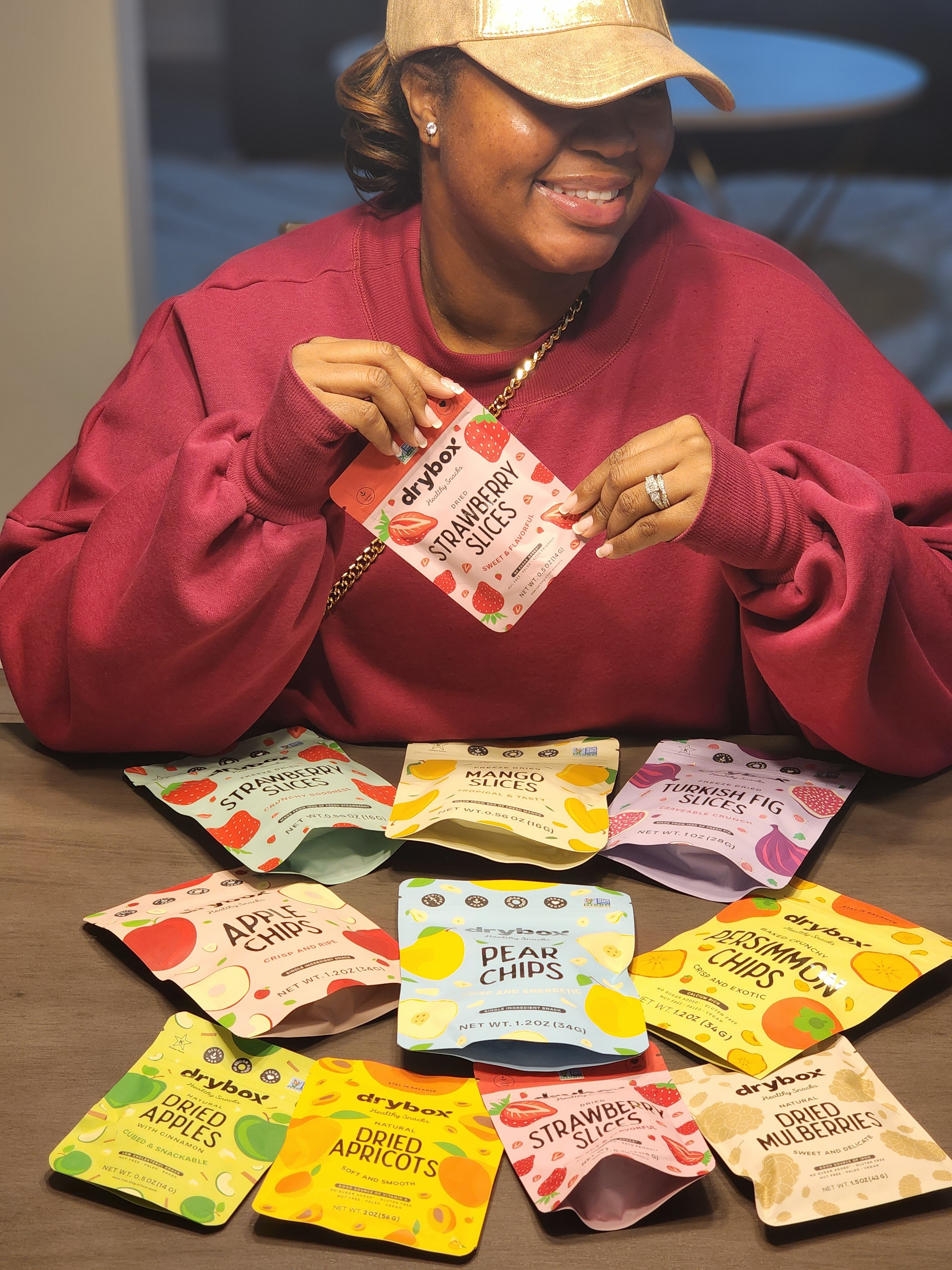 Snack time just got a little smarter 🍓Loving these goodies from drybox, especially the dried strawberries! Always on the lookout for easy, intentional snacks to keep on hand.

#LTKfoodie #LTKselfcare #LTKSaleAlert