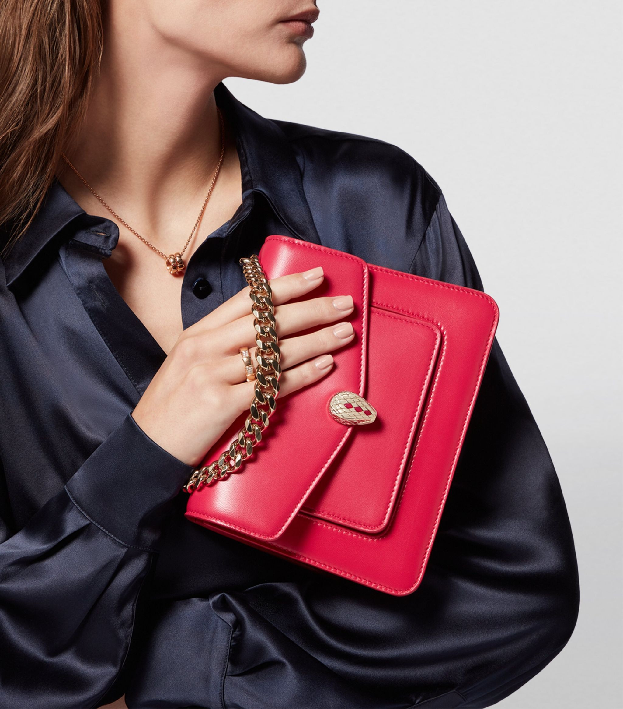BvlgariSmall Serpenti Forever Maxi Cross-Body Bag£2,460ColourfuchsiaQuantity1Last oneAdd to bagW... | Harrods