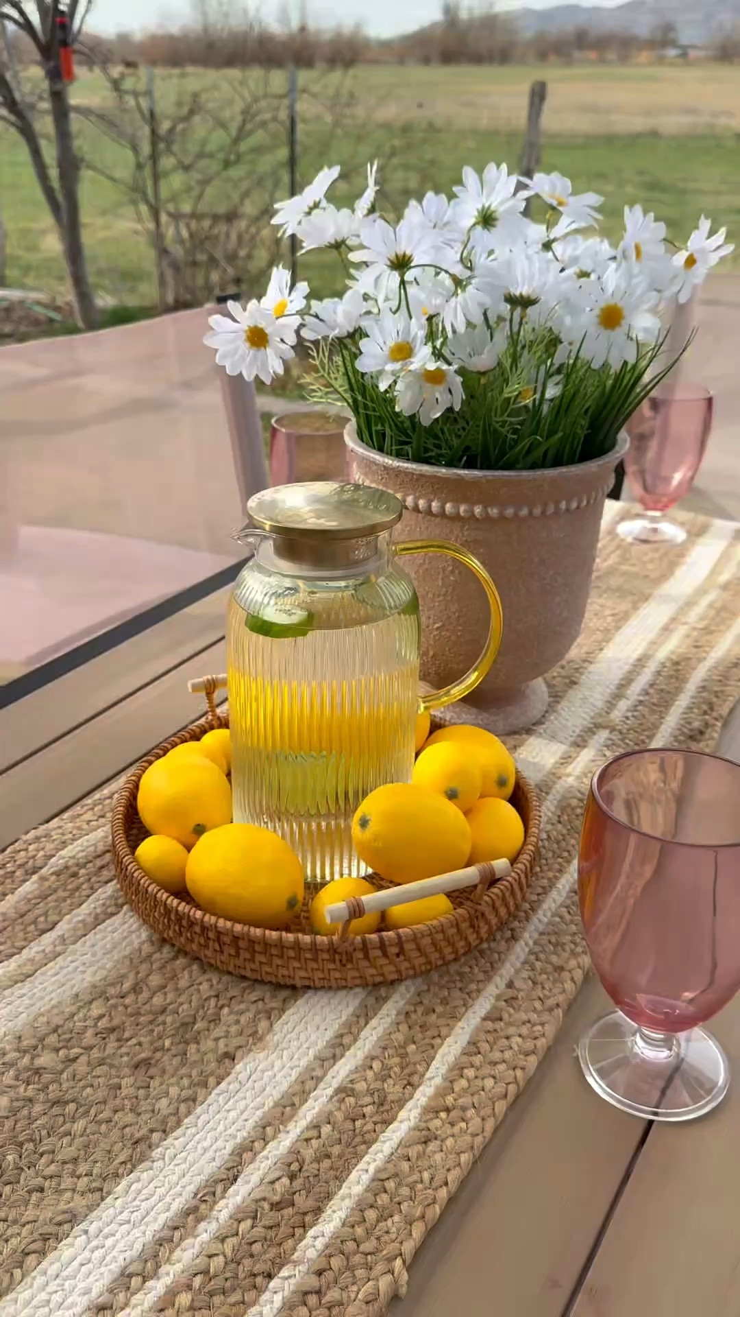 There’s something so special about slowing down and enjoying the little moments at home. On cozy spring afternoons, I love preparing simple fruit-infused water with fresh strawberries and lemons. These beautiful glass pitchers make it feel even more elegant and refreshing to serve. Perfect for everyday use or when hosting friends and family. If you love simple kitchen finds that make your home feel more special, everything is linked here in this post for you. @Wayfair #wayfair #outdoor #wayfairpartner #ad #wishyouwerehere

#LTKU #LTKHome #LTKSeasonal