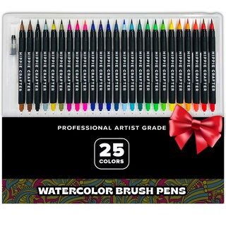 Watercolor Pens Artist Water Coloring Brush Tip Painting for Adults & Gifts for Artists Water Col... | Michaels Stores