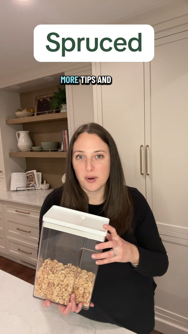 Most important thing for keeping your pantry organized longer! Decanting tips from a professional home organizer! 

#LTKHome #LTKmomlife