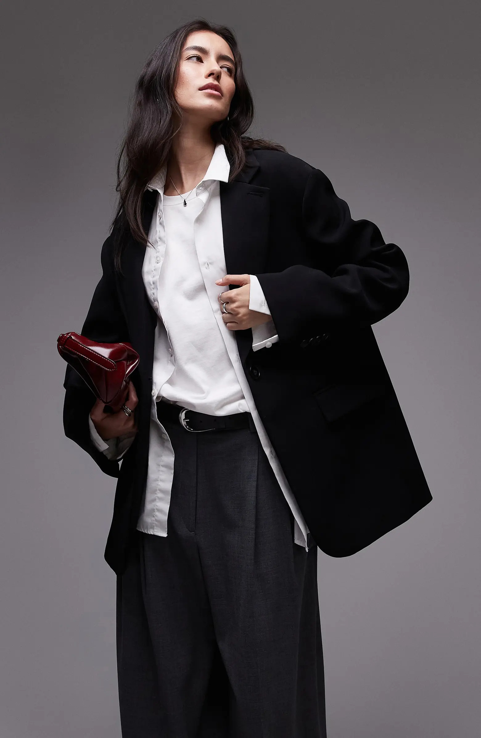 Topshop Oversize Grandad Blazer | Nordstrom | Nordstrom