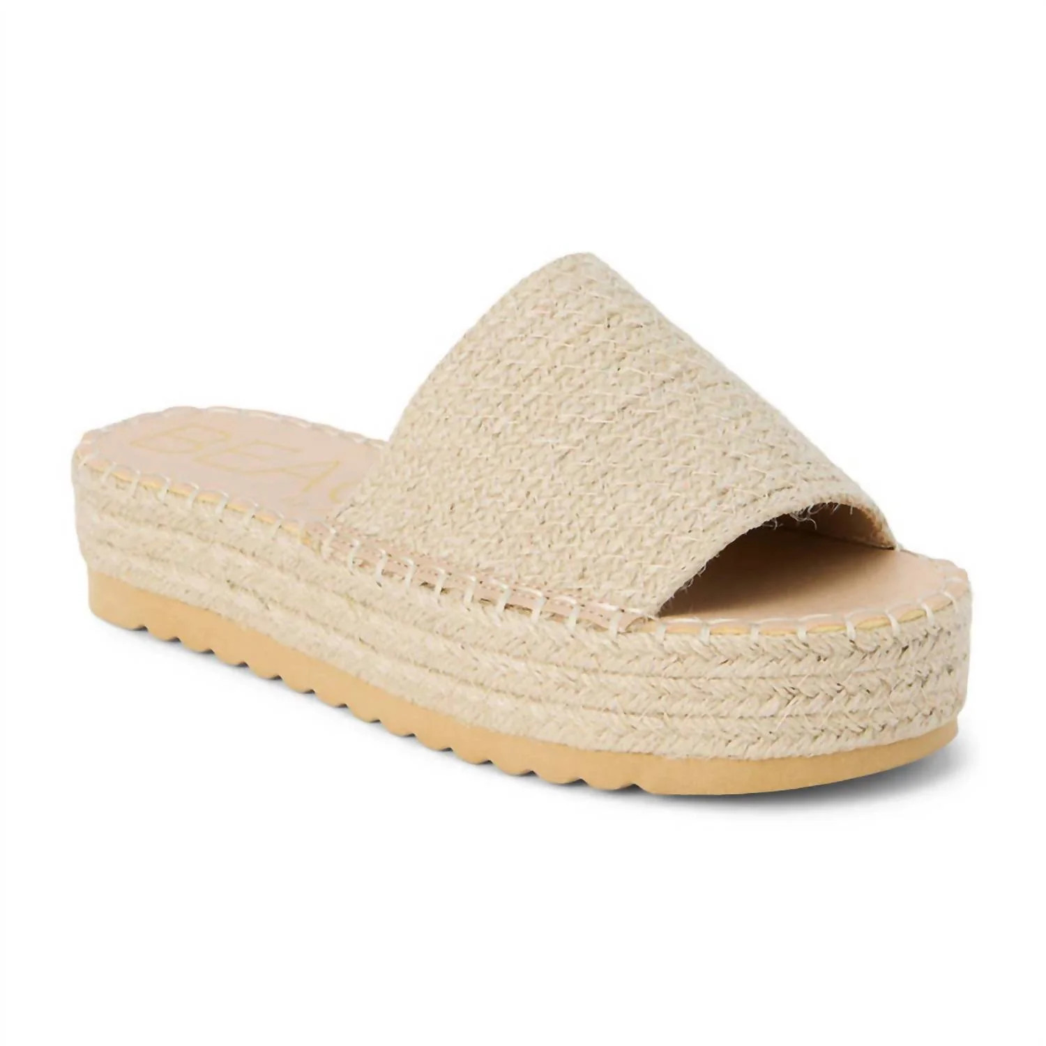 Women's Del Mar Platform Sandal In Beige | Shop Simon