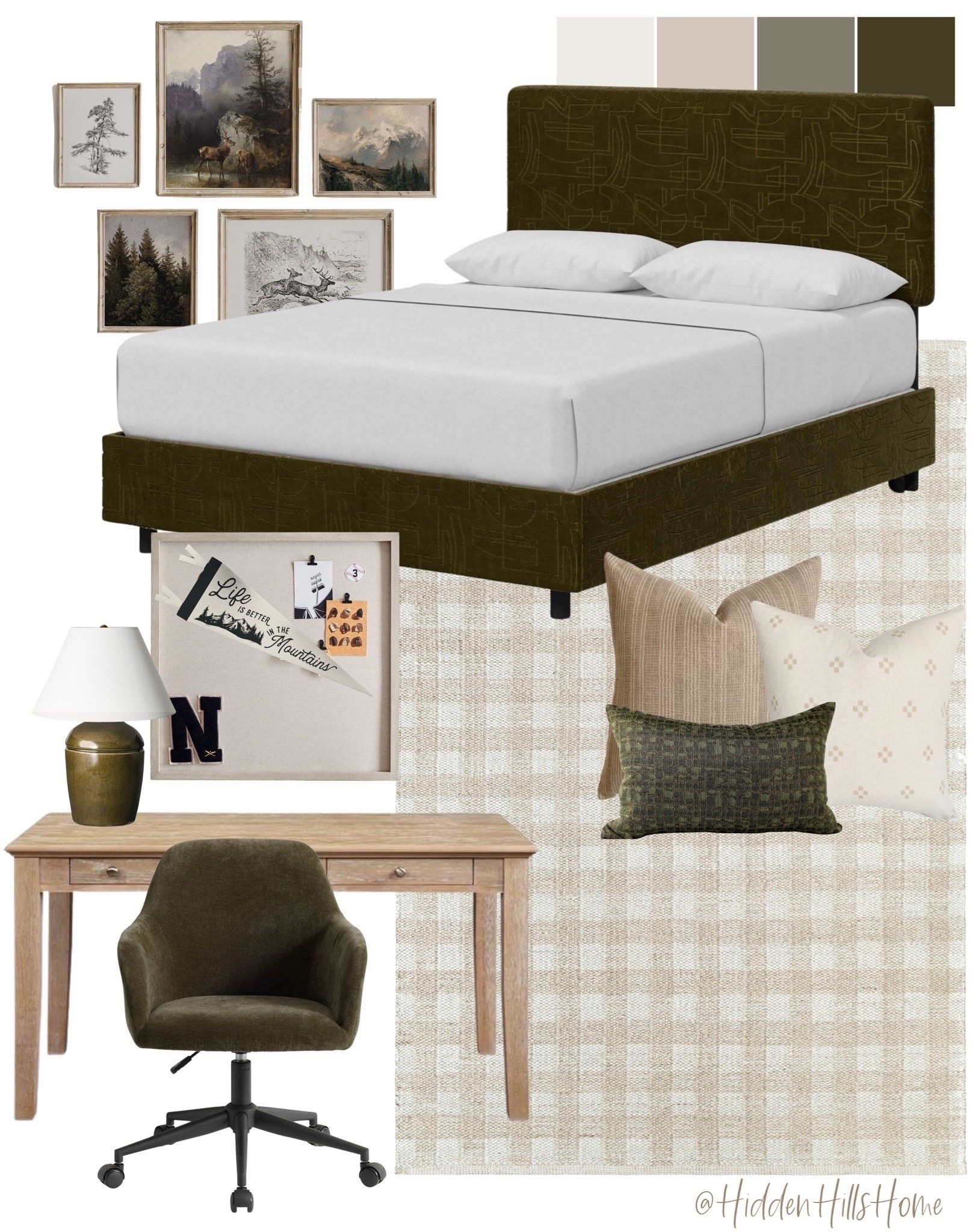 Teen boys bedroom mood board, teen boys bedroom, green boys bedroom, modern transitional teen bedroom #boys 



#LTKHome #LTKSaleAlert #LTKKids