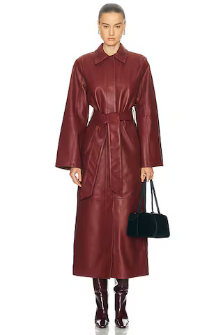 Reggie Leather Coat | FWRD 