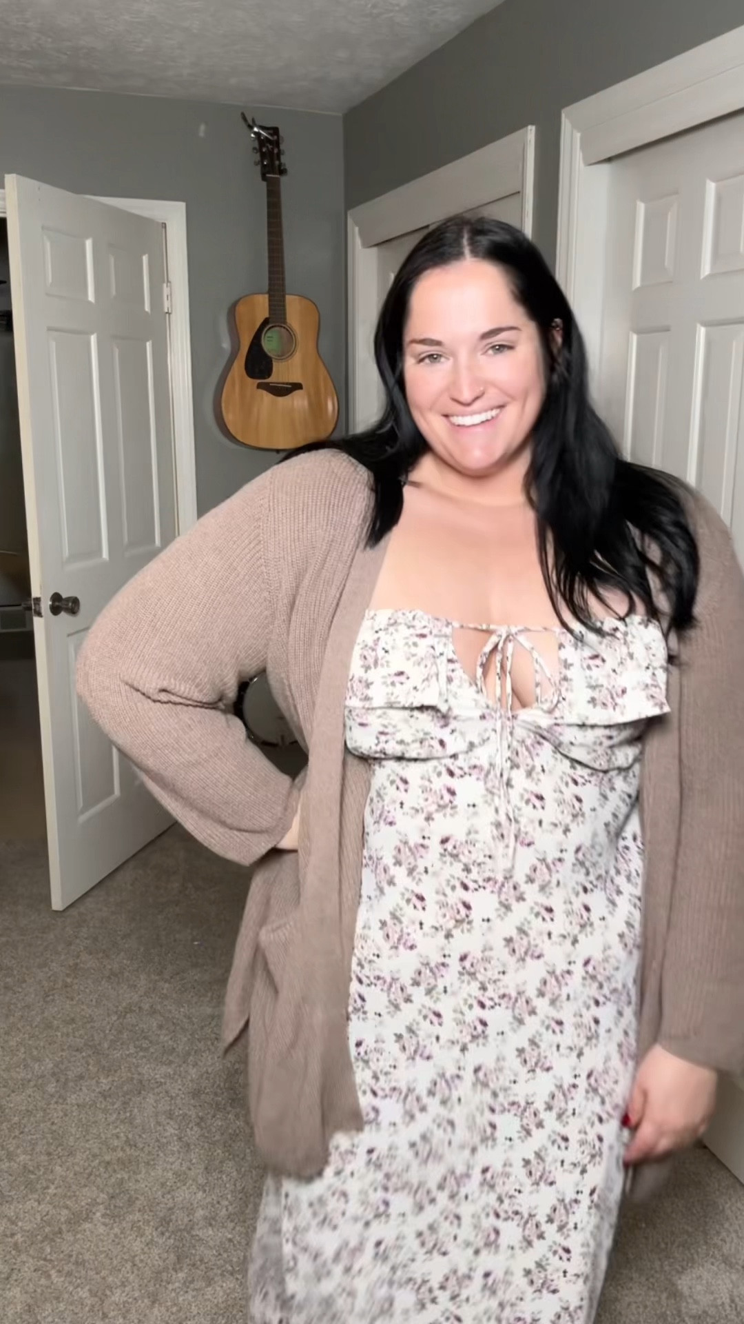 Floral + cozy = the perfect fall combo 🌸🤍 I’m obsessed with how this floral maxi dress pairs with a soft neutral cardigan — feminine, flattering, and comfy for any occasion. Linking this full look on my LTK for my plus-size fashion lovers who want effortless style that feels good too ✨

#LTKCurves #LTKPlusSize #LTKFallFashion #LTKOutfitInspo #LTKDressEdit #PlusSizeStyle #FloralDress #LTKFinds #CozyStyle #LTKFashion #FallOutfitIdeas #LTKUnder50 #LTKWardrobe #BasicallyBri

#LTKStyleTip #LTKPlusSize #LTKMidsize