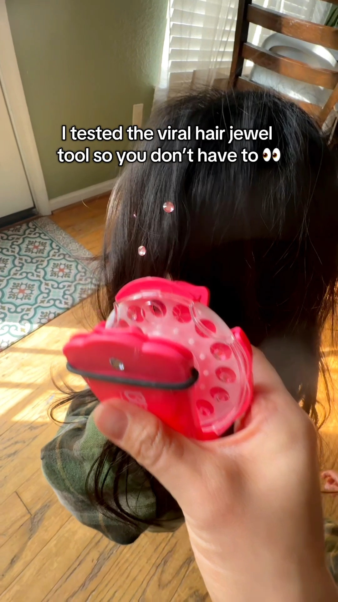 Hair gem obsessed over here ✨ This little Bling Bling hair jewel machine turned into our new favorite mommy‑and‑me activity and it’s so easy to use. Perfect for birthdays, playdates, or just adding sparkle to an ordinary day. Linking the exact set plus a few cute refill gems in my LTK so you can recreate this at home. Tap to shop and save for your next hairstyle day! 

#LTKBaby #LTKgrwm #LTKBeauty