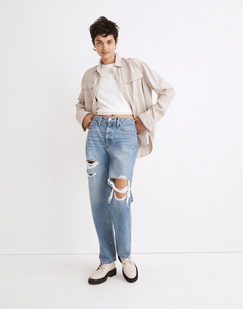 The Dadjean in Amaron Wash: Ripped Edition | Madewell