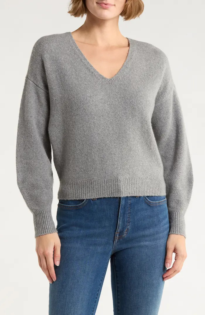 Madewell V-Neck Wedge Sweater | Nordstromrack | Nordstrom Rack