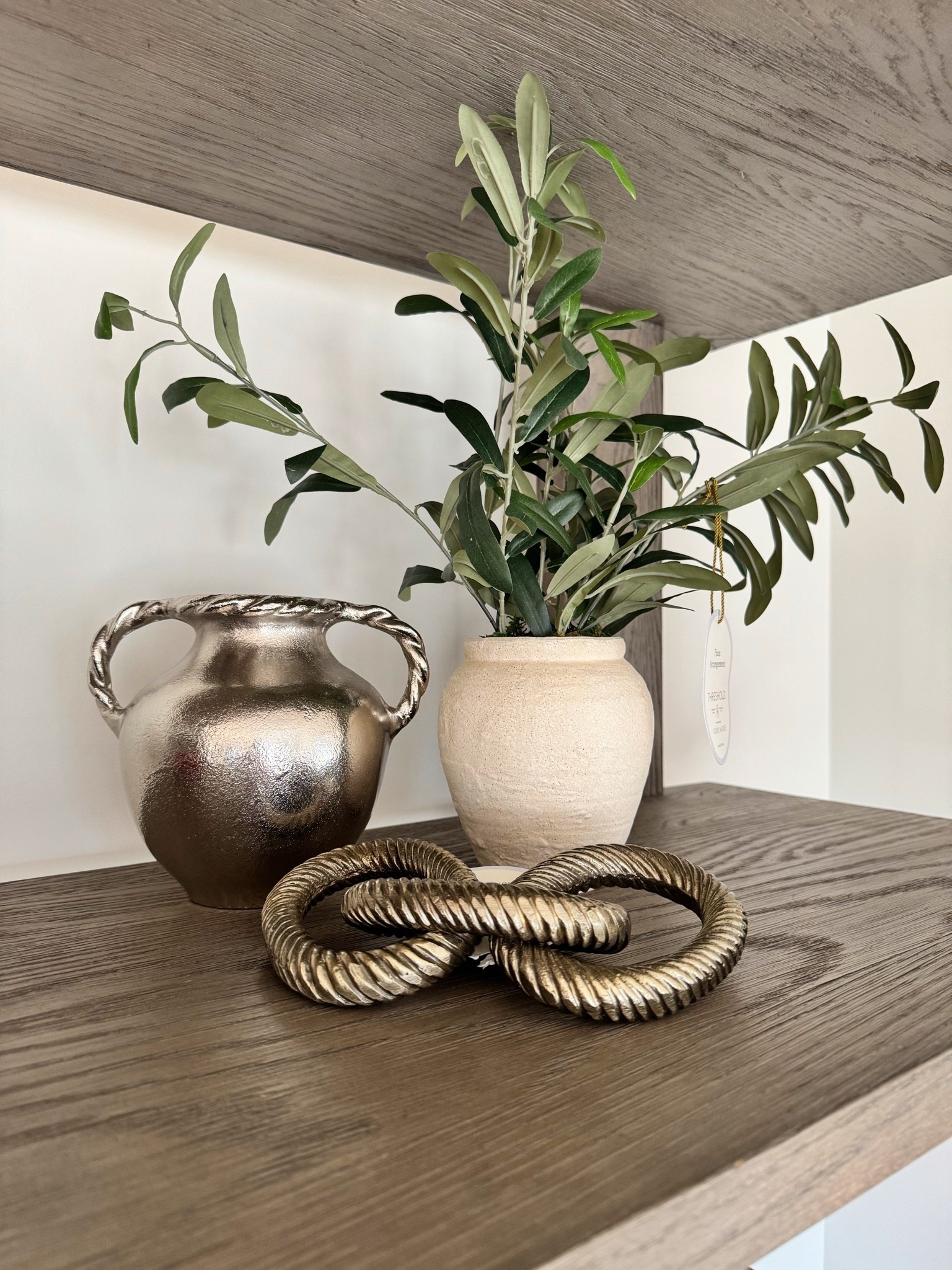Slowly refreshing our shelves with pieces that feel elevated but still neutral and timeless.

I love mixing textured ceramics, warm metals, and greenery — it instantly makes a space feel more finished.

Linking these pieces because they’re currently available and easy to style from @Target 


#LTKSeasonal #LTKHome #LTKSaleAlert