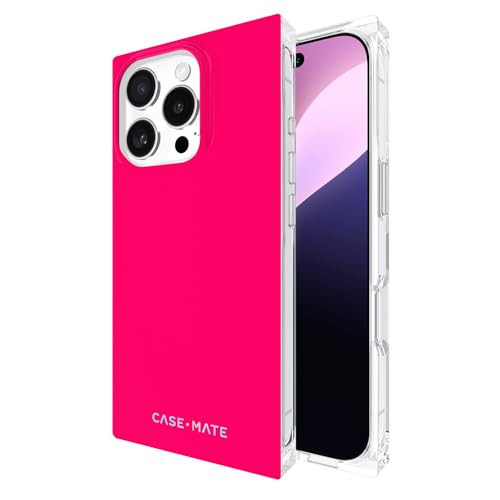 Case-Mate BLOX iPhone 16 Pro Case [Compatible with MagSafe] - Stylish and Unique Phone Case with 12ft Drop Protection - Premium Magnetic Cover for iPhone 16 Pro - Neon Watermelon | Amazon (US)