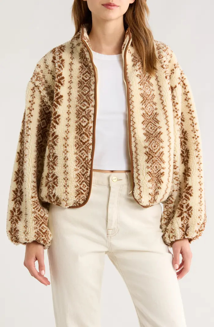 All in Favor High Pile Fleece Jacket | Nordstrom | Nordstrom