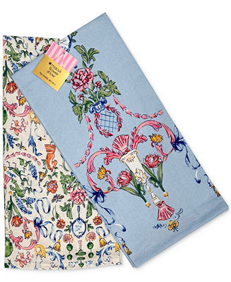 Macy's Flower Show 2-Pc. Tea Towel Set, Exclusively at Macy's - Macy's | Macy's